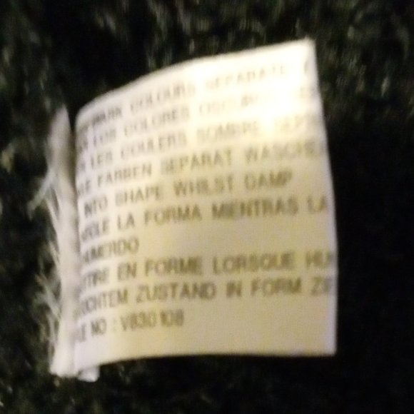 JM Collection Black V-neck Modern Sweater size 1X - Picture 9 of 10